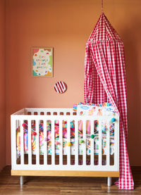 Tenda Infantil - Xadrez Carmin