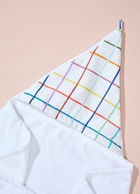 Toalha de Banho Infantil - Grid Ondinhas