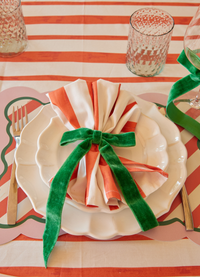 Enfeite de Árvore de Natal - Laços de Veludo