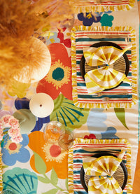 Toalha de Mesa com Babado - Fiori