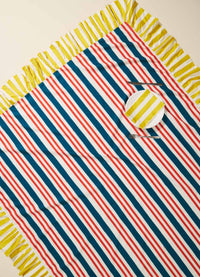 Toalha de Mesa com Babado - Listrado Il Mare