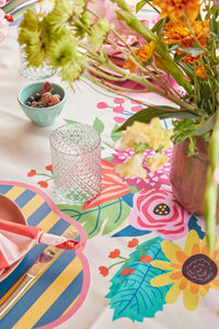 Toalha de Mesa Impermeável - Encanto Botânico