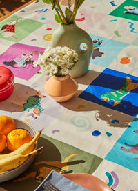 Toalha de Mesa Impermeável - Cachorrinhos