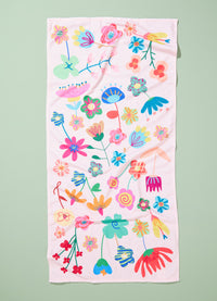 Toalha de Praia - Amanhecer no Jardim