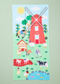 Toalha de Praia - Dia na Fazenda