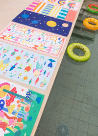 Toalha de Praia - Floresta de Cogumelos