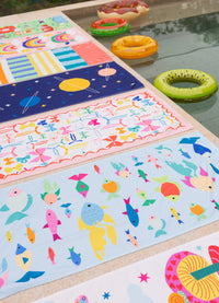 Toalha de Praia - Peixinhos do Oceano