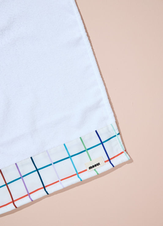 Toalha de Rosto - Grid Ondinhas