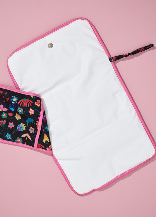 Trocador Portátil - Anoitecer no Jardim