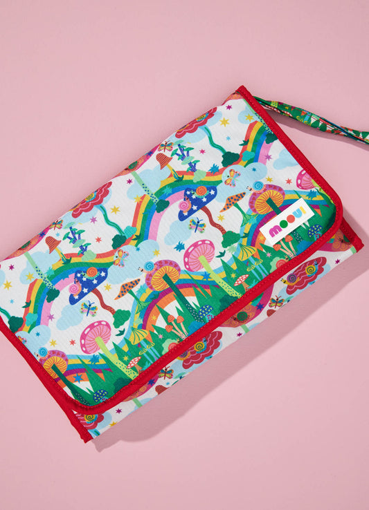 Trocador Portátil - Festa de Cogumelos