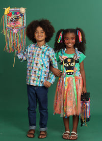 Vestido de Festa Junina - Boi-Bumbá