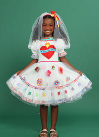 Vestido de Festa Junina - Noivinha