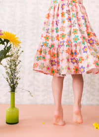 Vestido Babado - Flower Power