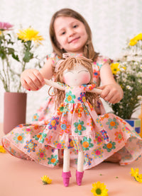 Vestido Babado - Flower Power